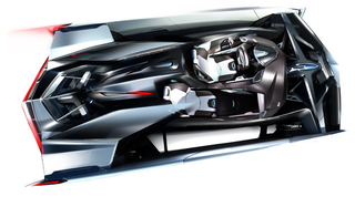 Illustration for article titled If Darth Vader had a car, it would be this killer Cadillac concept
